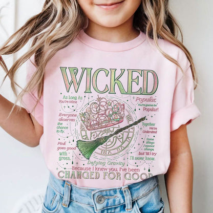 Wicked Changed For Good Comfort Colors Youth TShirt PTS1514