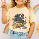 Fourth Wing Dragon Tairn and Andarna Comfort Colors Youth Tshirt PTS1753