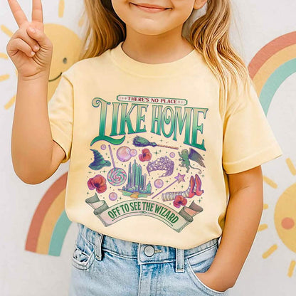 Wicked There’s No Place Wizard Movie Youth Tshirt Comfort Colors PTS1790