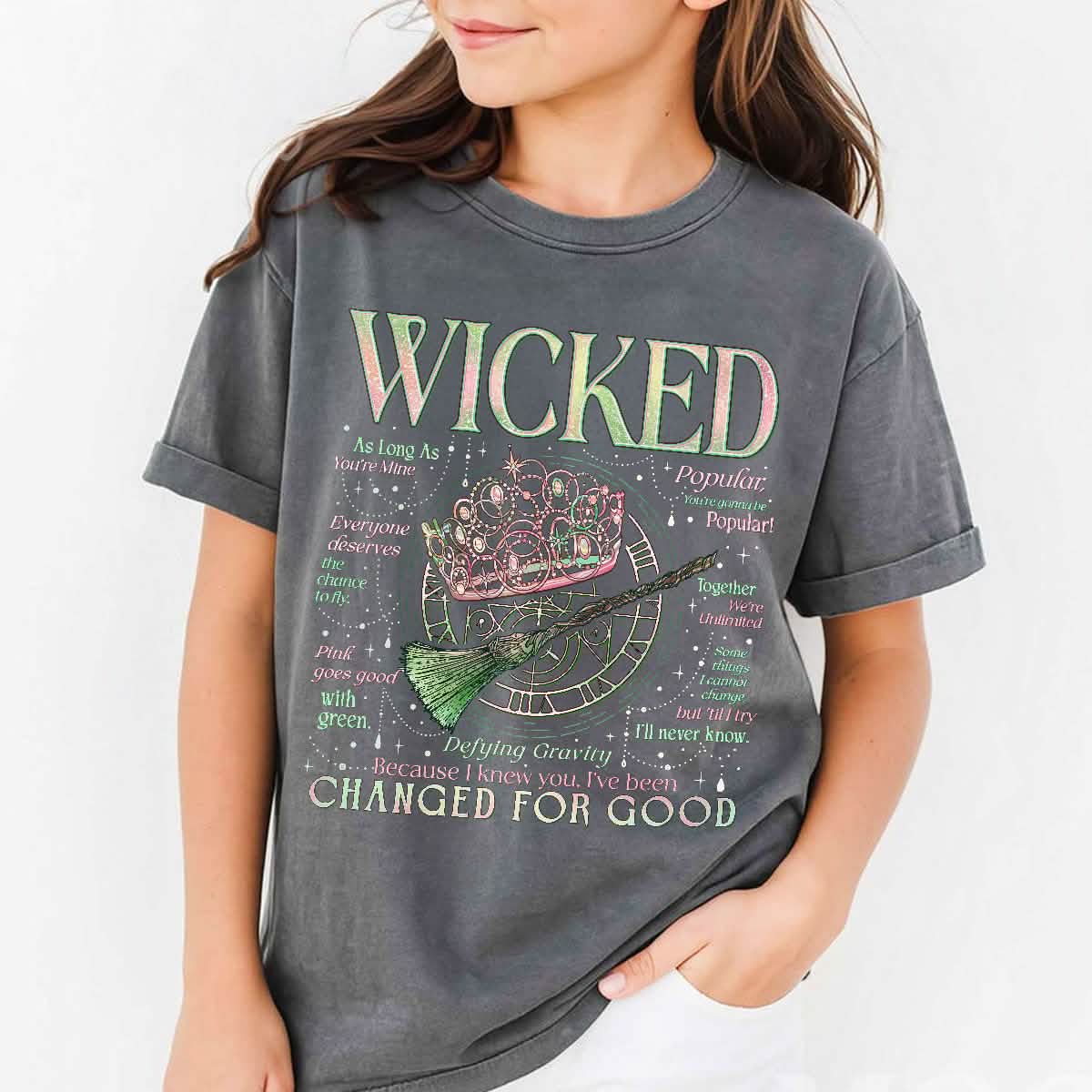 Wicked Changed For Good Comfort Colors Youth TShirt PTS1514