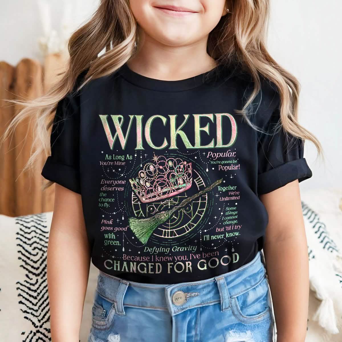 Wicked Changed For Good Comfort Colors Youth TShirt PTS1514