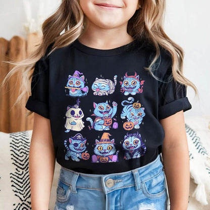 Kpop Hunter Derpy Tiger Halloween Season Youth TShirt Comfort Colors PTS1620