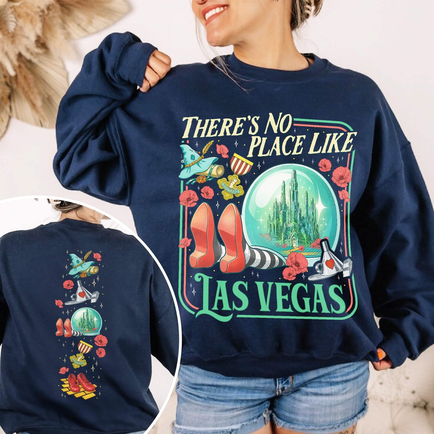 Wicked No Place Like Las Vegas Shirt Sweatshirt PTS1752