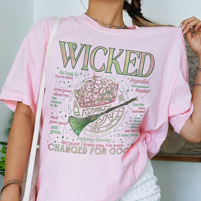 Wicked Changed For Good Comfort Colors Shirt PTS1514