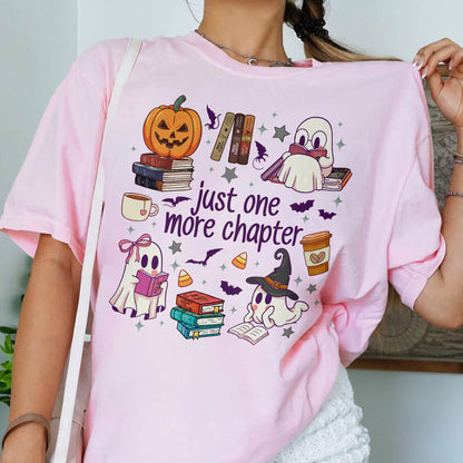 Ghost Book Fantasy Comfort Colors Shirt PTS1756