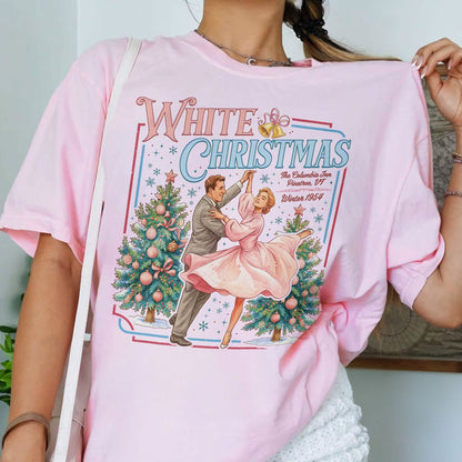 Haynes Sisters White Christmas Comfort Colors Shirt PTS1909