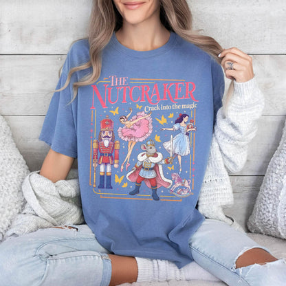 The Nutcracker Ballet Christmas Shirts Comfort Colors PTS1543