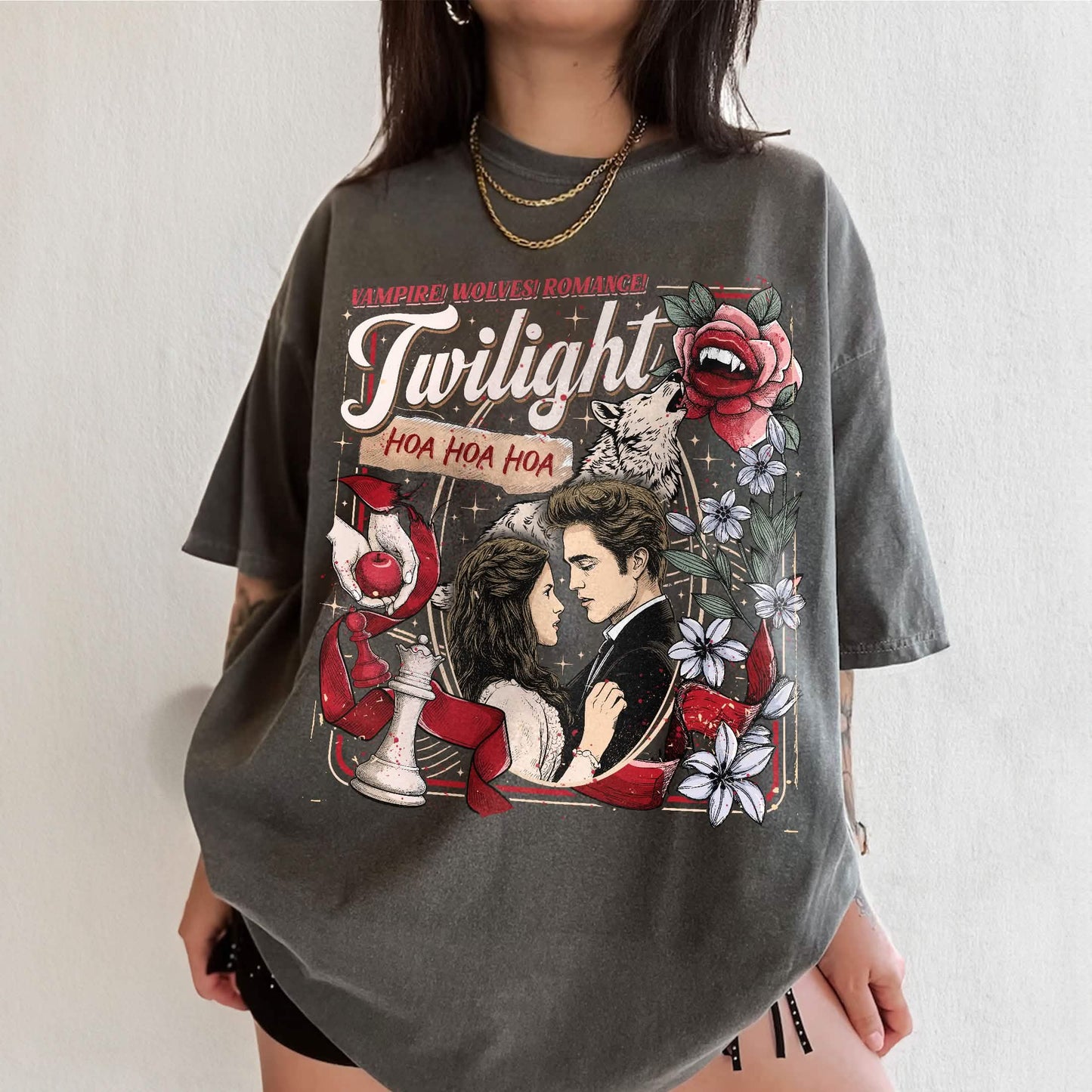 Twilight Saga Inspired HOA HOA HOA Shirt Comfort Colors PTS1538