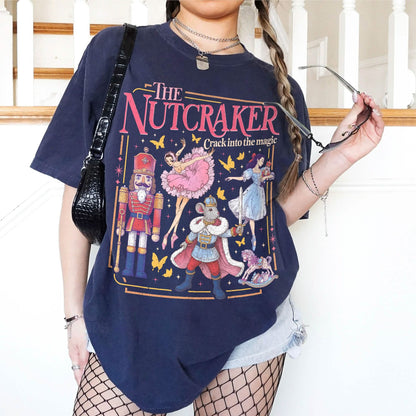 The Nutcracker Ballet Christmas Shirts Comfort Colors PTS1543