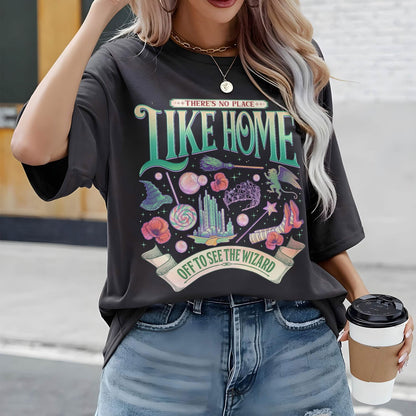 Wicked There’s No Place Wizard Movie T Shirt Comfort Colors PTS1790