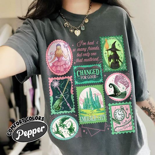 Wicked Changed For Good Stamps Comfort Colors Shirt PTS1558