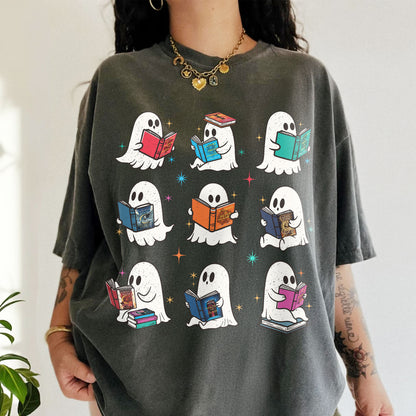 Acotar Ghost Reading Book Comfort Colors Shirt, SJM Book Shirt PTS450