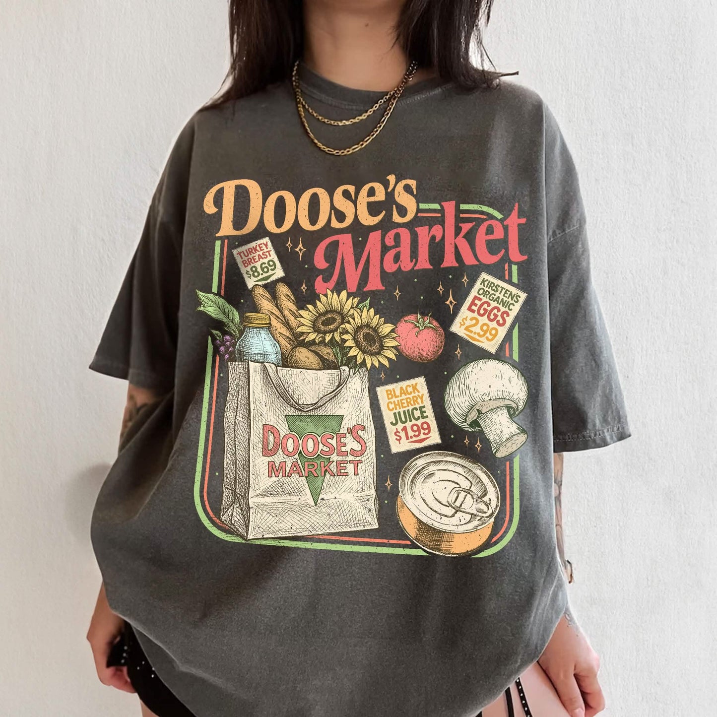 Doose’s Market Stars Hollow Connecticut Comfort Colors Shirt PTS1573