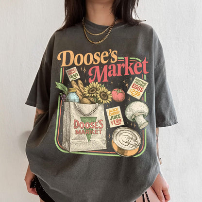 Doose’s Market Stars Hollow Connecticut Comfort Colors Shirt PTS1573