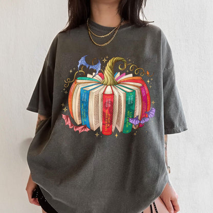 Acotar Book Pumpkin Comfort Colors Shirt PTS1759