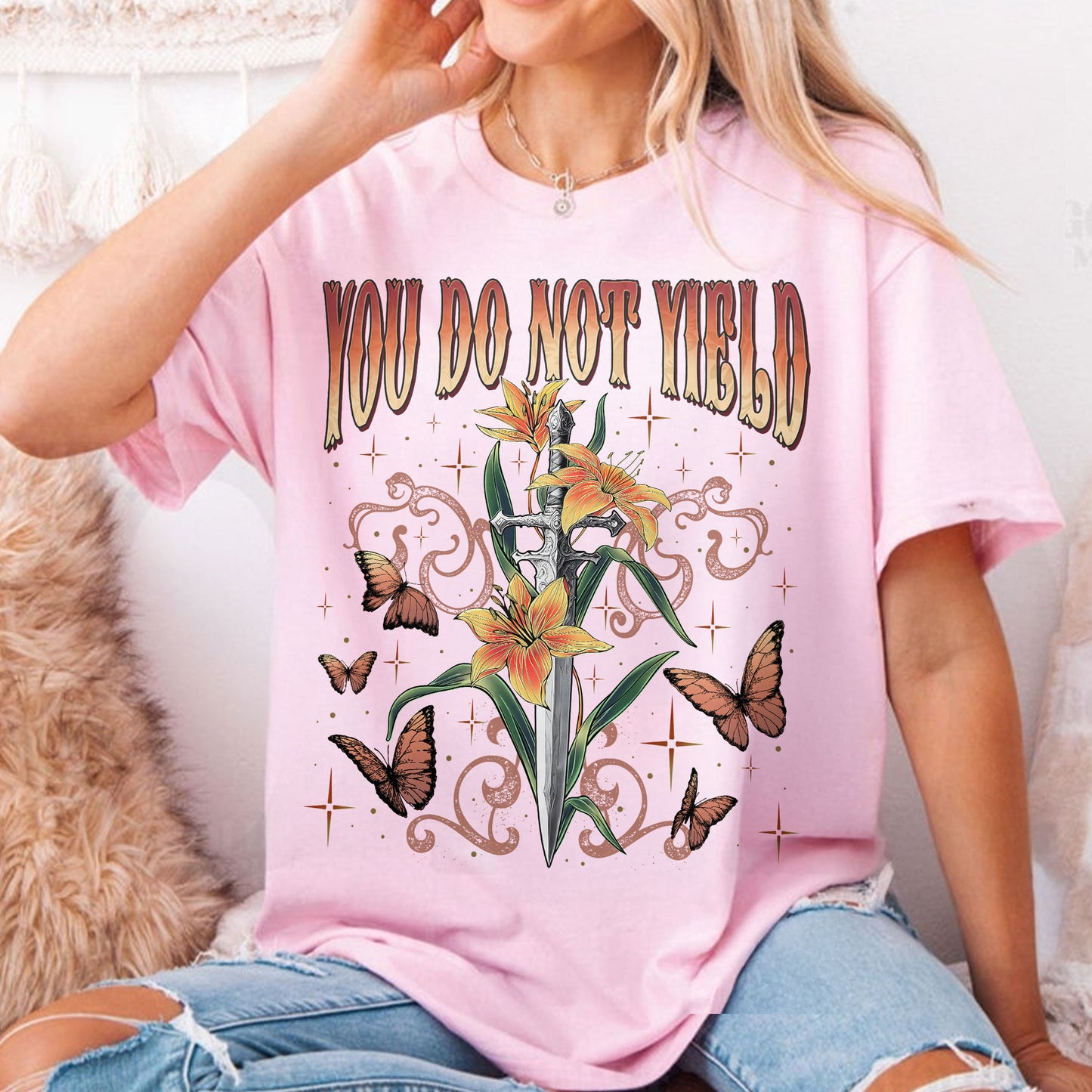 Throne Of Glass You Do Not Yield Comfort Colors Shirt PTS511