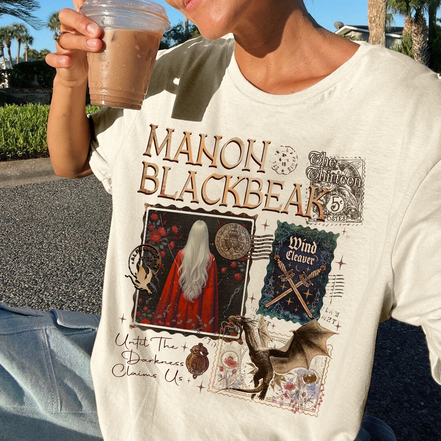 Manon Blackbeak Throne of Glass Comfort Colors Shirt PTS074