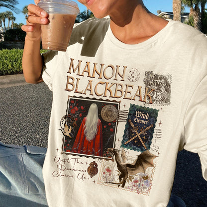 Manon Blackbeak Throne of Glass Comfort Colors Shirt PTS074