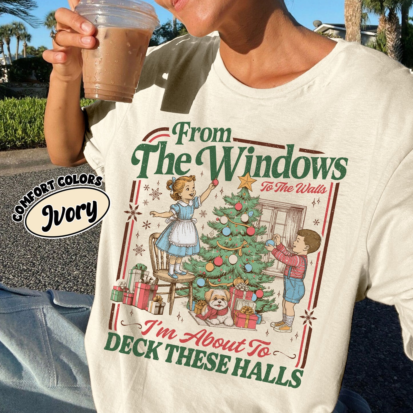 From The Windows To The Walls Comfort Colors Shirt PTS1880