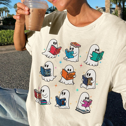 Acotar Ghost Reading Book Comfort Colors Shirt, SJM Book Shirt PTS450