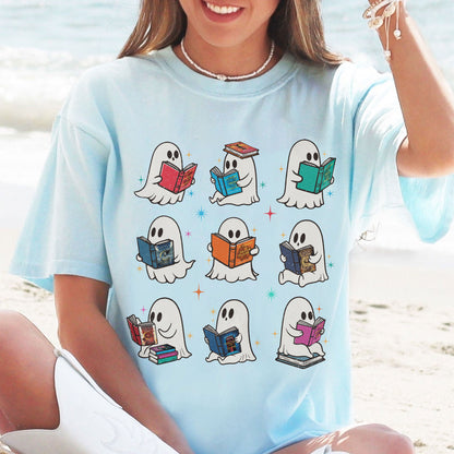 Acotar Ghost Reading Book Comfort Colors Shirt, SJM Book Shirt PTS450