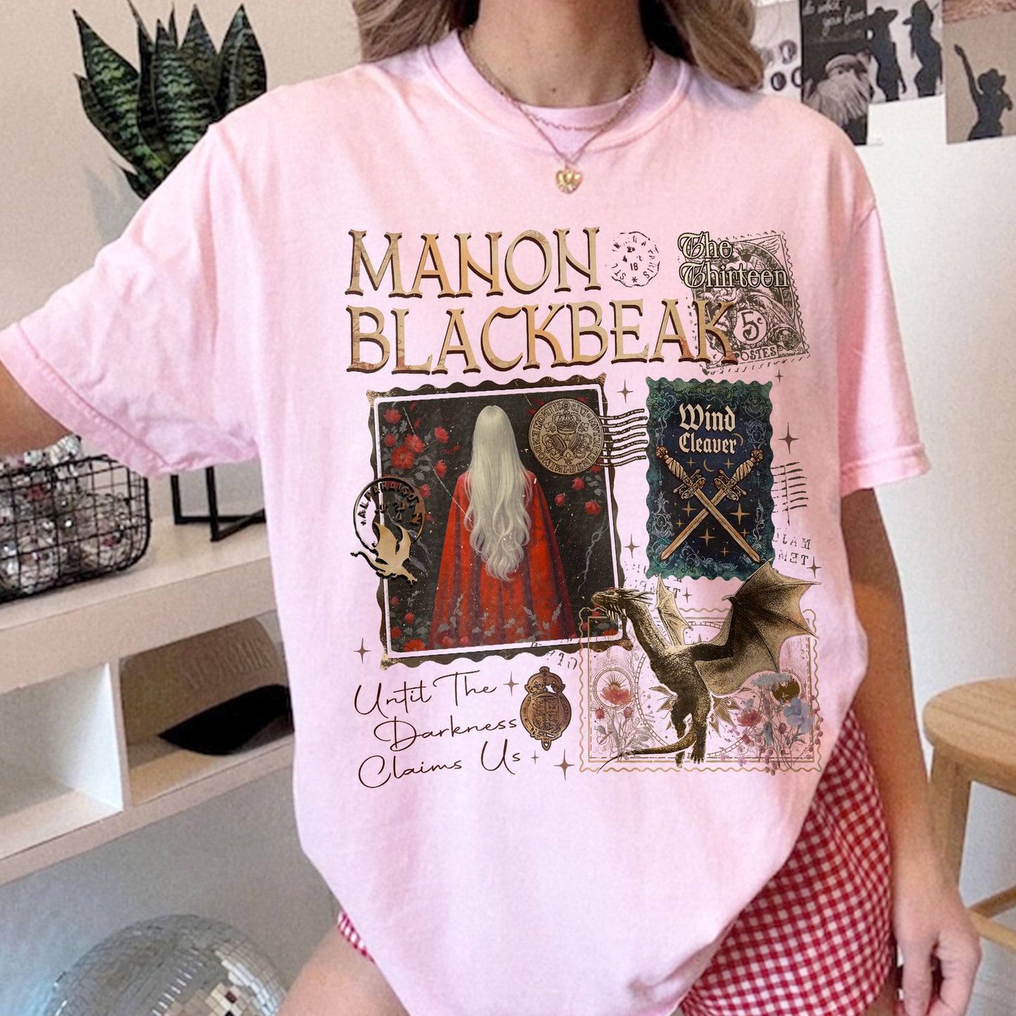 Manon Blackbeak Throne of Glass Comfort Colors Shirt PTS074