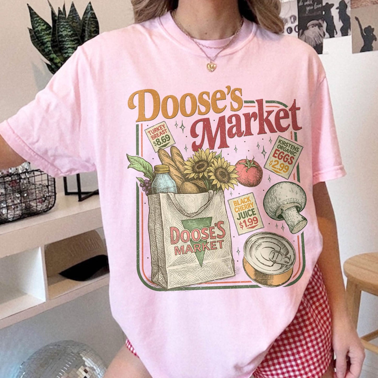 Doose’s Market Stars Hollow Connecticut Comfort Colors Shirt PTS1573