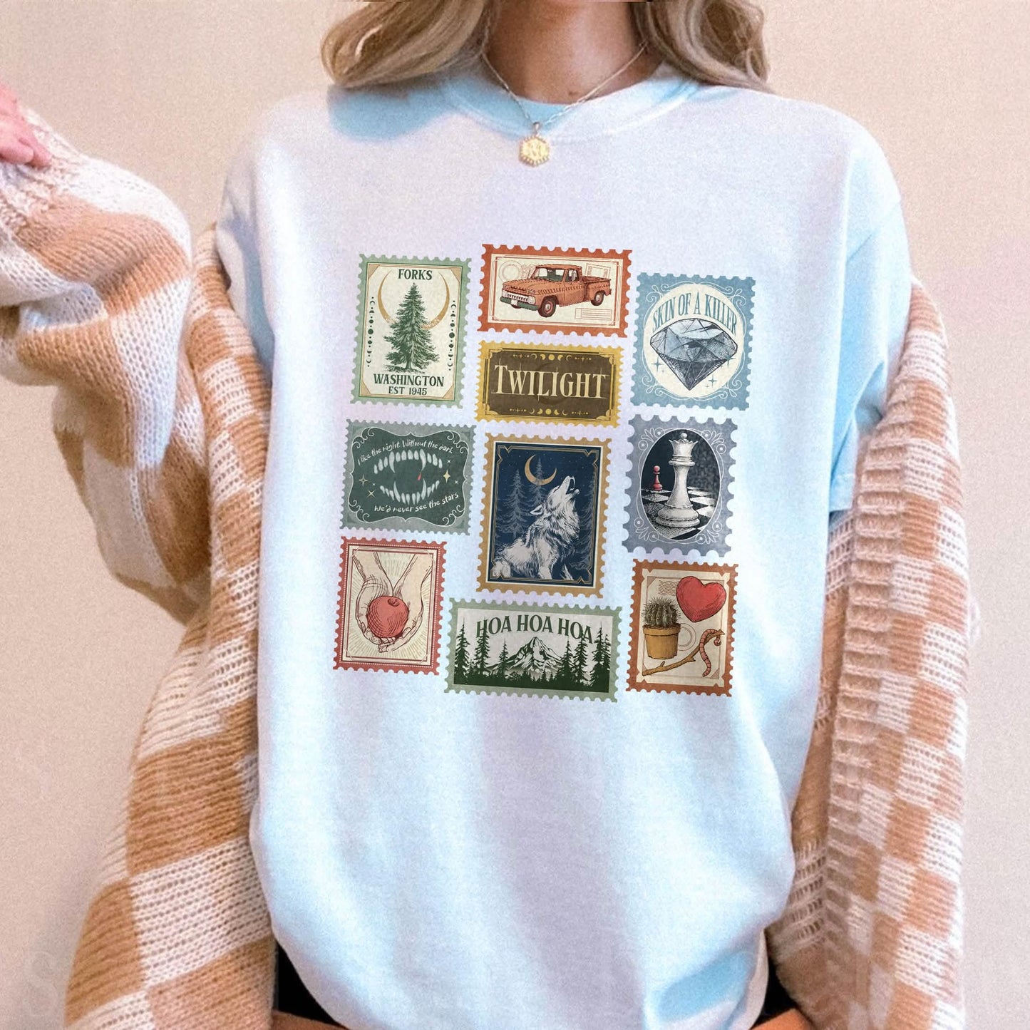 Twilight Inspired City Of Forks Shirt Comfort Colors PTS1352