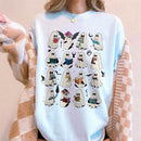 Ghost Reading Book Fantasy Series Comfort Colors Shirt PTS1694