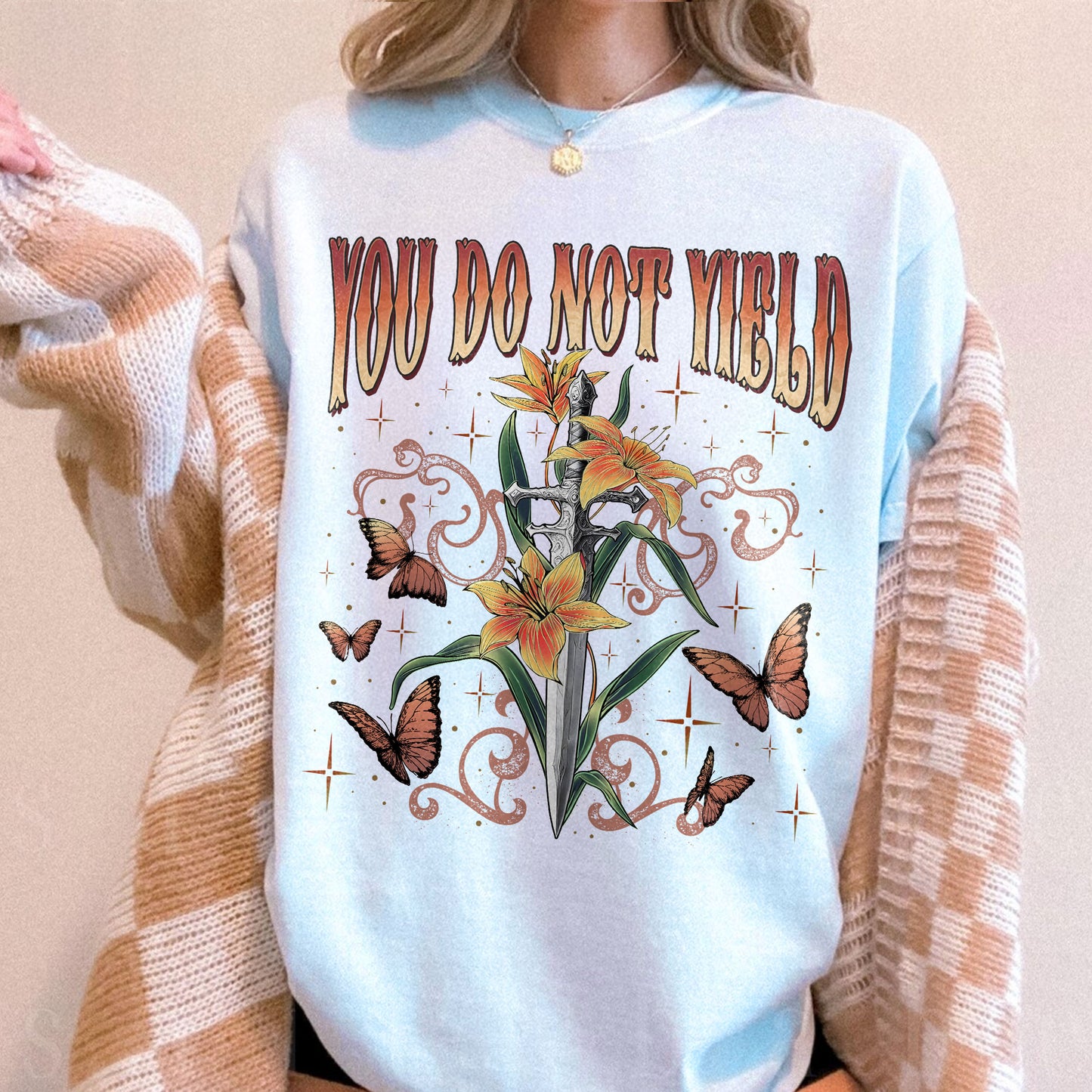 Throne Of Glass You Do Not Yield Comfort Colors Shirt PTS511