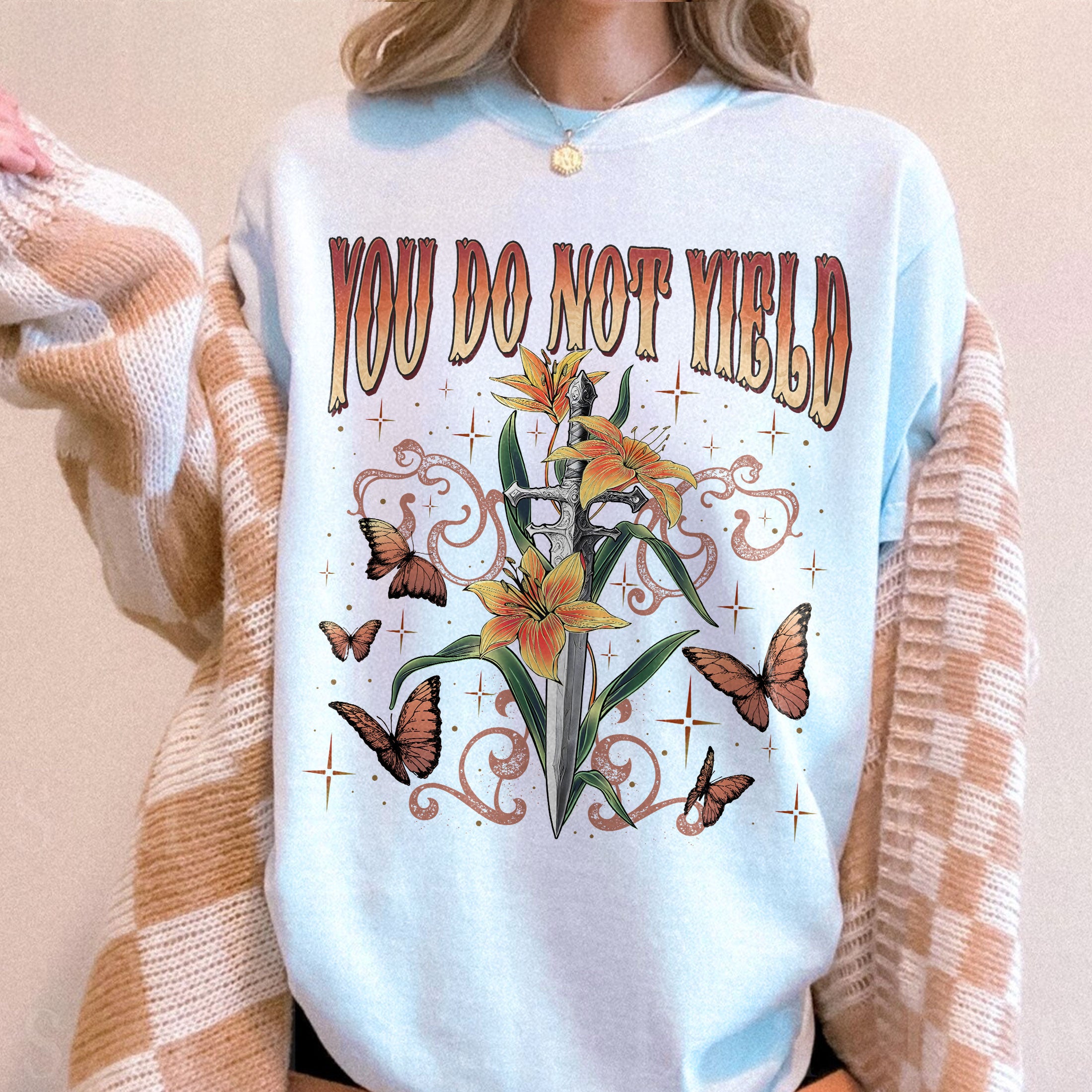 Throne Of Glass You Do Not Yield Comfort Colors Shirt PTS511