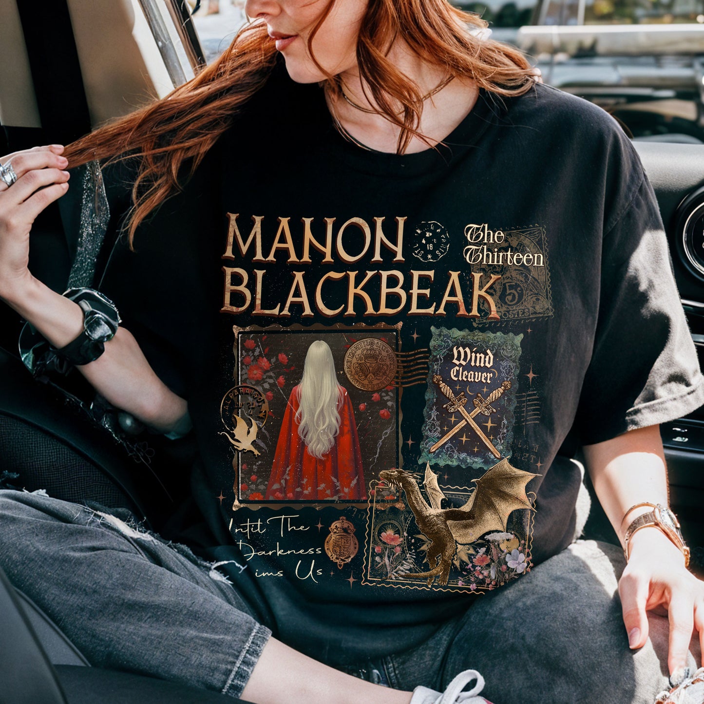 Manon Blackbeak Throne of Glass Comfort Colors Shirt PTS074