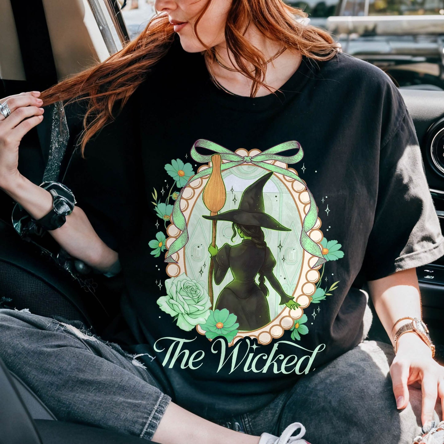 Wicked Change For Good Elphaba And Glinda Bestie Shirt Comfort Colors PTS1787