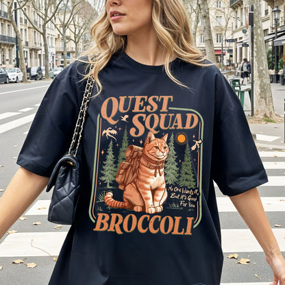 Onyx Storm Quest Squad Broccoli Comfort Colors Shirt PTS1040