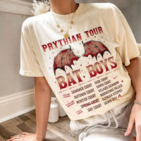 The Bat Boys Prythian Tour  ACOTAR  Comfort Colors Shirt PTS177