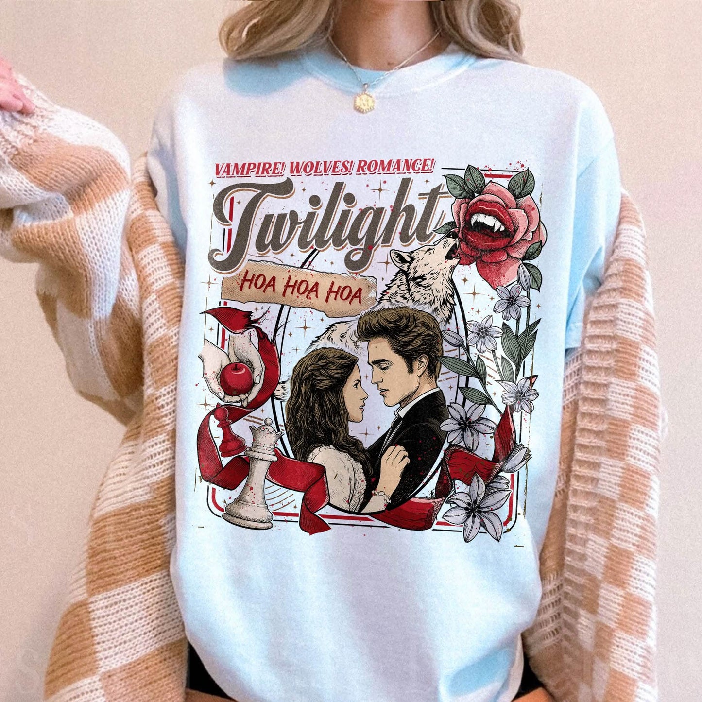 Twilight Saga Inspired HOA HOA HOA Shirt Comfort Colors PTS1538