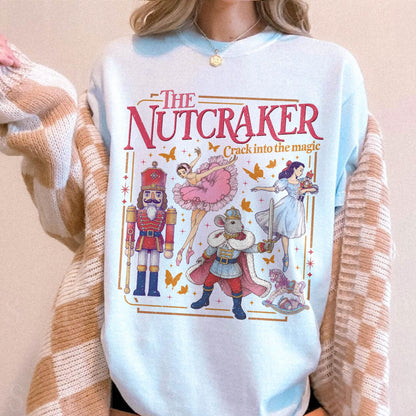 The Nutcracker Ballet Christmas Shirts Comfort Colors PTS1543