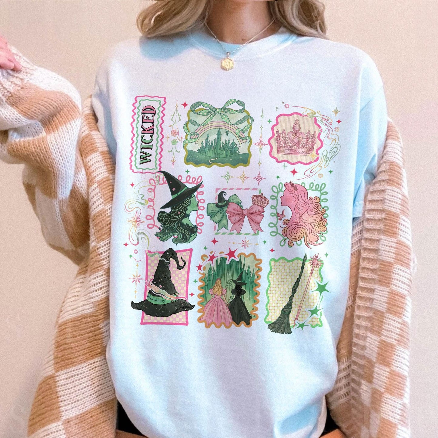 Retro Wicked Comfort Colors Shirt PTS1826