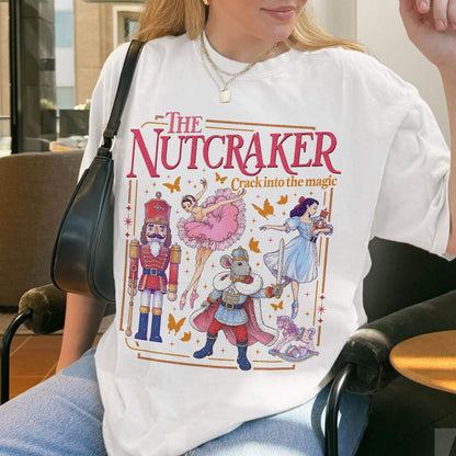 The Nutcracker Ballet Christmas Shirts Comfort Colors PTS1543