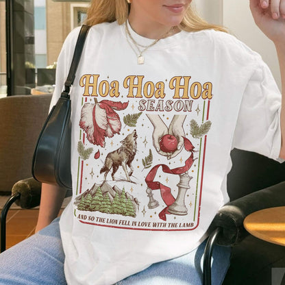 Hoa Hoa Hoa Season Twilight Vampires Inspired Shirt Comfort Colors PTS1680