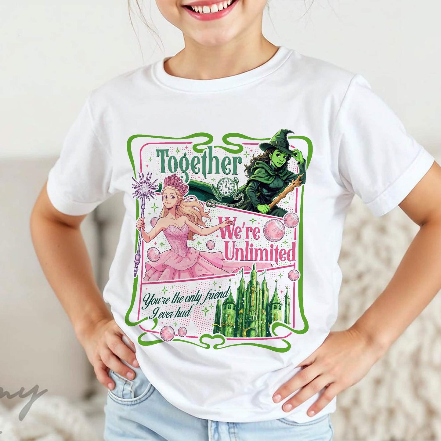 Wicked Together We're Unlimited Comfort Colors Youth TShirt PTS1485
