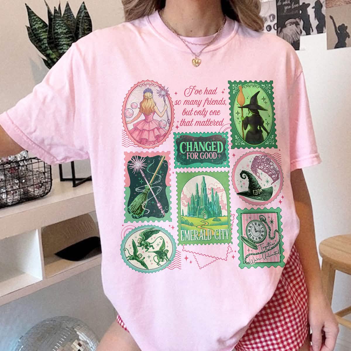 Wicked Changed For Good Stamps Comfort Colors Shirt PTS1558