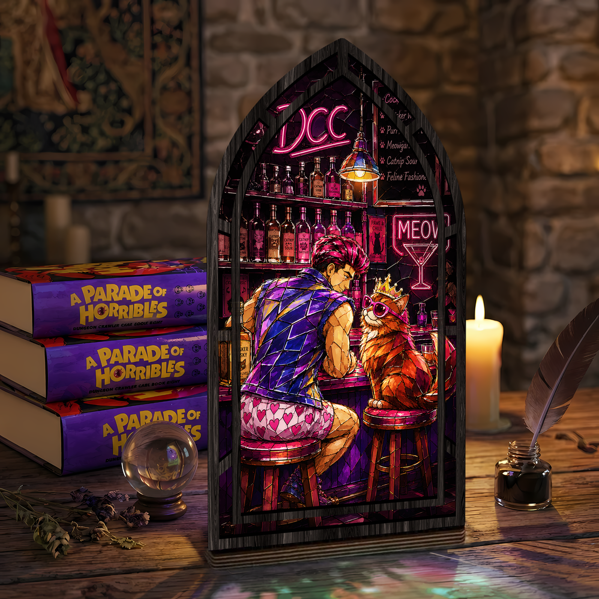Dungeon Crawler Sci fi Book Nook PTS6704