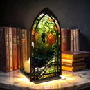 Project Hail Mary Sci Fi Stained Glass Book Nook PTS4554