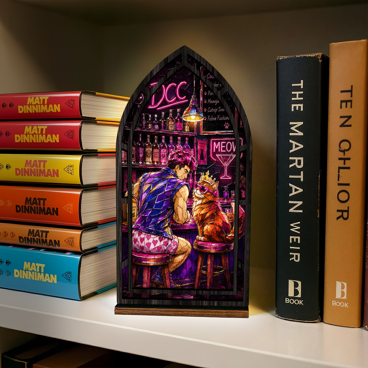 Dungeon Crawler Sci fi Book Nook PTS6704