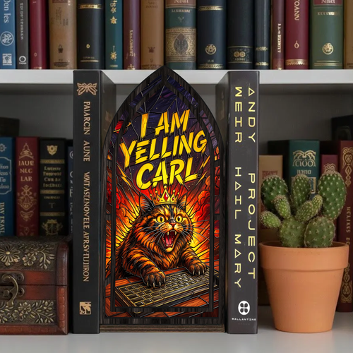 Donut I Am Yelling Carl Dungeon Crawler Carl Book Nook PTS6034