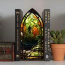 Project Hail Mary Sci Fi Stained Glass Book Nook PTS4554