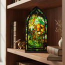 Project Hail Mary Rocky Stained Glass Book Nook PTS6583