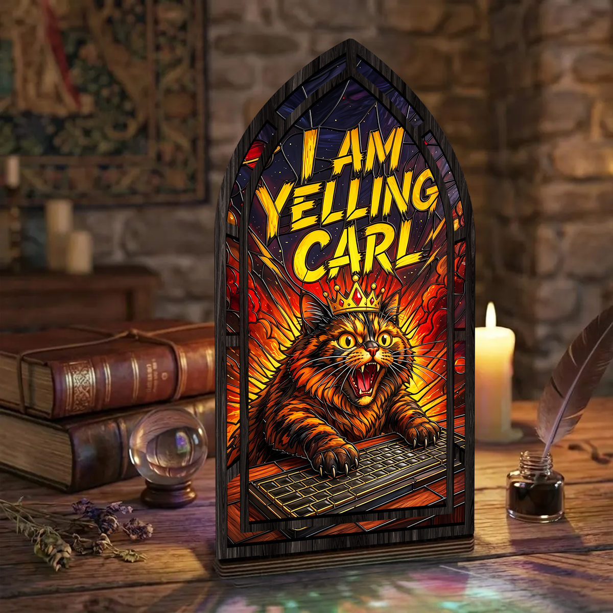Donut I Am Yelling Carl Dungeon Crawler Carl Book Nook PTS6034