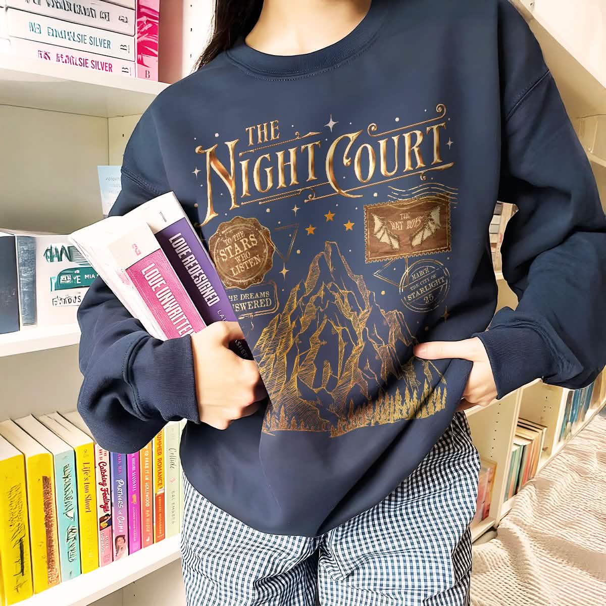 Acotar The Night Court Stamp Sweatshirt PTS1177